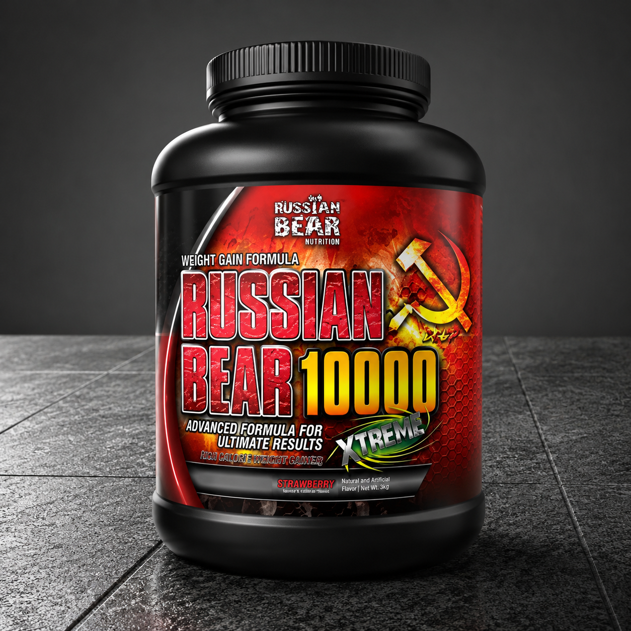 Russian Bear 10000 Weight Gain Formula – Chocolate Flavor (6 lbs / 2.7kg)