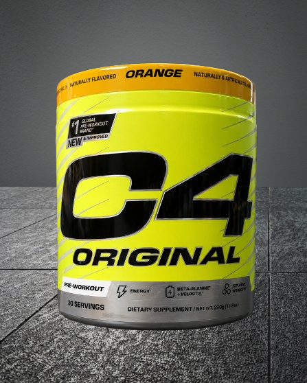 Cellucor C4 Original Pre-Workout – Orange Flavor | 30 Servings | Energy & Performance Formula