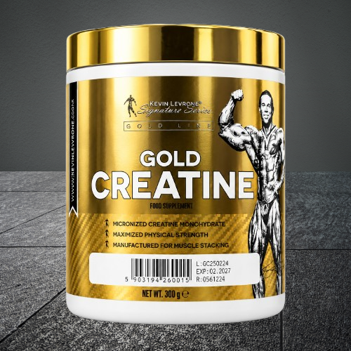 Kevin Levrone Gold Creatine 300g – Micronized Creatine Monohydrate | Unflavored