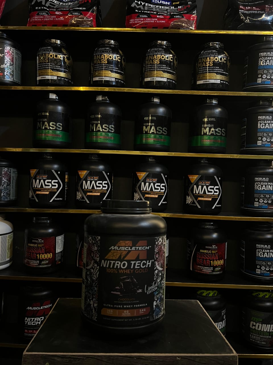 MuscleTech Nitro-Tech 100% Whey Gold Protein 5lbs (2.28kg) – Chocolate Flavor