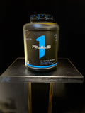 Rule 1 R1 Whey Blend Protein Powder – Chocolate Fudge | 5.1 lb (2312g) | 68 Servings